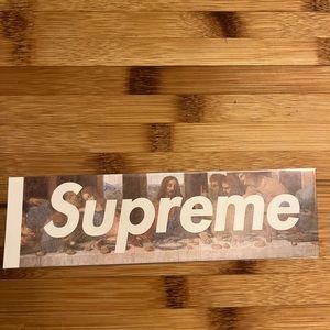 Supreme Milan box logo sticker